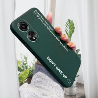 เคส Hpcase สำหรับ OPPO A78 4G ป้ายสโลแกนส่วนบุคคลเคสโทรศัพท์เคสป้องกันทนแรงกระแทกกล้องคลุมทั้งหมดของเหลวสี่เหลี่ยมดั้งเดิม