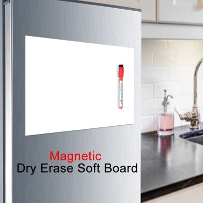 A4 Size Magic Magnetic Dry Erase Wallpaper Whiteboard,Refrigerator Door Stickers,Home Kichen Memo Message Writing Drawing Board