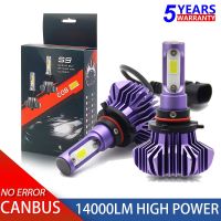 HAOLIDE Mini Led Car Headlight H7 H11 Led Canbus 14000LM High Low Beam Car Led Lights 12V 24V H1 H4 Led Auto Headlamp Fog Light Bulbs  LEDs  HIDs