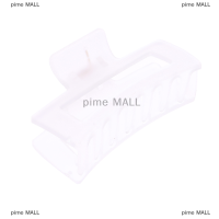 pime MALL ที่หนีบผมสำหรับผู้หญิงกิ๊บหนีบผมพลาสติกใสขนาดใหญ่สำหรับเป็นของขวัญกิ๊บหนีบผมสีทึบเครื่องประดับผม