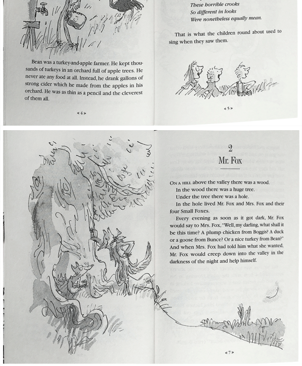 rold-dahl-the-great-fox-father-english-original-fantasy-mr-fox-childrens-book-roald-dahl