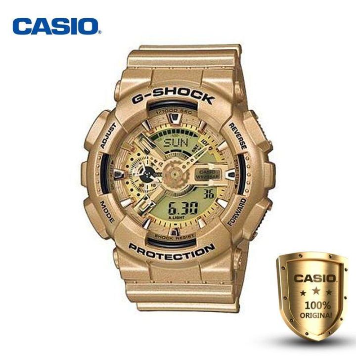 casio-g-shock-นาฬิกาข้อมือผู้ชาย-รุ่น-ga-110gd-9a-gold