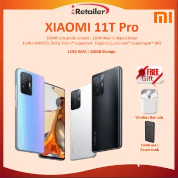 Global Version Xiaomi 11T Pro Smartphone 128G/256G Flagship Snapdragon 888  Octa Core 108MP Camera 120Hz AMOLED 120W HyperCharge,Cell Phones