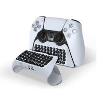 Wireless Gamepad Keyboard Bluetooth-compatible 3.0 Keyboard Rechargeable Online Gaming Live Chat Keypad Built in Speaker for PS5