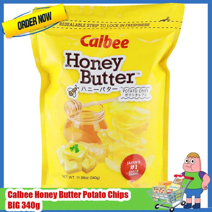 Calbee Honey Butter Potato Chips 340g BIG PACK Lazada PH