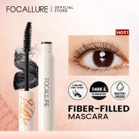 FOCALLURE 3D Silk Fiber Black Mascara Lengthening Eyelash Extension Long-wearing Waterproof Eye Lashes Brush Makeup Cosmetics Cups  Mugs Saucers