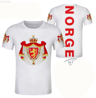 2023 NEW Norway T-shirt Free Customization Name Number No T-shirt National Flag Norway Kingdom National Printing Clothing Text Image fashion