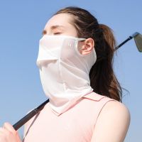 【CC】 Silk UV Protection Breathable Face Soft Adjustable Anti Ultraviolet Thin for Outdoor