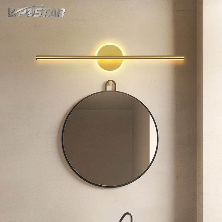 Wall Light Mounted Mirror Lamp for Bedroom Bathroom Modern Wall Lamp