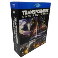 Transformers transformers 1-5 collection BD Blu ray Disc Hd 1080p science fiction film set