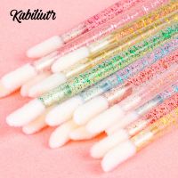 ☜✘ 500/50pcs Disposable Cosmetic Lip Brush Lipstick Lip Glossy Wands Pen Cleaner Applicator Eyeshadow Gloss Makeup Brushes Tools