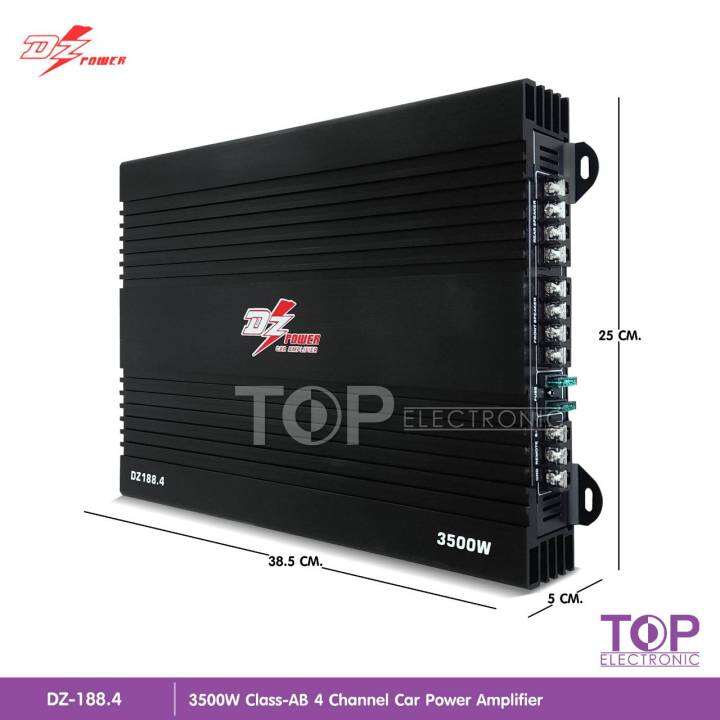 top-เพาเวอร์แอมป์-พาวเวอร์คลาสเอบี-2แกน-เครื่องเสียงรถ-class-ab-3500w-max-สำหรับขับ-กลางแหลม-หรือ-ซับเบส-สีดำ-พาวเวอร์คลาสเอบี-dz-matador-เลือกรุ่นได้