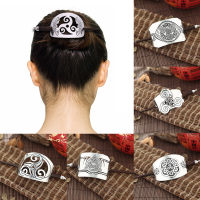 Xinyi3 1pcs Nordic Celtic Knots กิ๊บติดผมโลหะสำหรับผู้หญิง Viking Hairpin เครื่องประดับเครื่องประดับผมวินเทจ