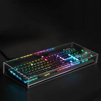 Keyboard Dust Proof Cover New Acrylic Capacitive For Mechanical Gaming Keyboard 104 Keys Mouse Protection Transparent Cover