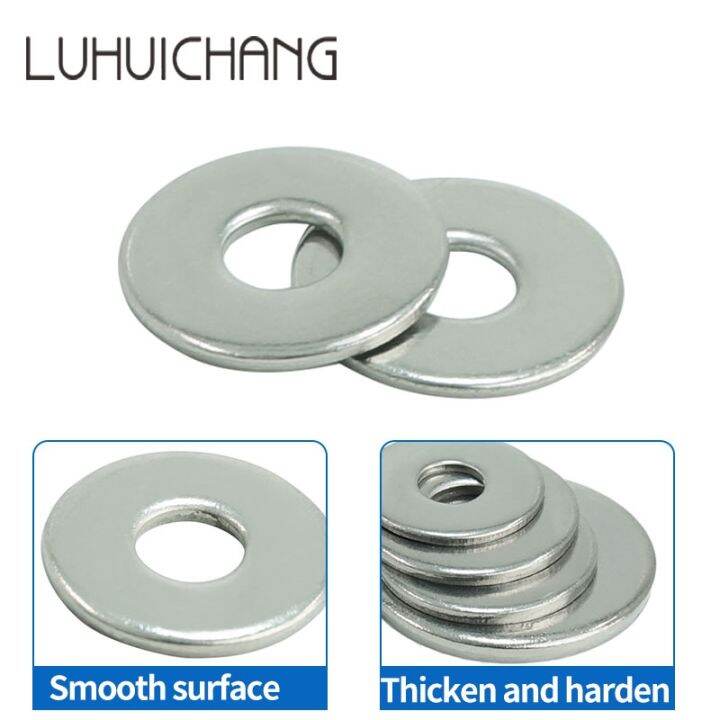 m3-m4-m5-m6-m8-m10-washer-304-stainless-steel-big-metal-flat-gasket-meson-plain-washer-hardware-accessories