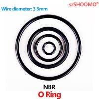 ❖☈﹉ NBR Rubber O Sealing Ring Gasket Nitrile Washers for Car Auto Vehicle Repair Professional Plumbing Air Gas Connections WD3.5