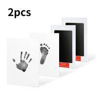 【CW】 2 Packs Baby Non-Toxic Handprint Imprint Souvenirs Casting Newborn Footprint Ink Infant Clay Gifts