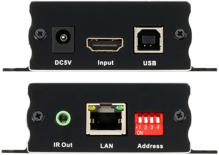 Tesmart Stable P Many To Many Hdmi Kvm Multiple Repeater Extender Up To Ft Over Ip Cat E