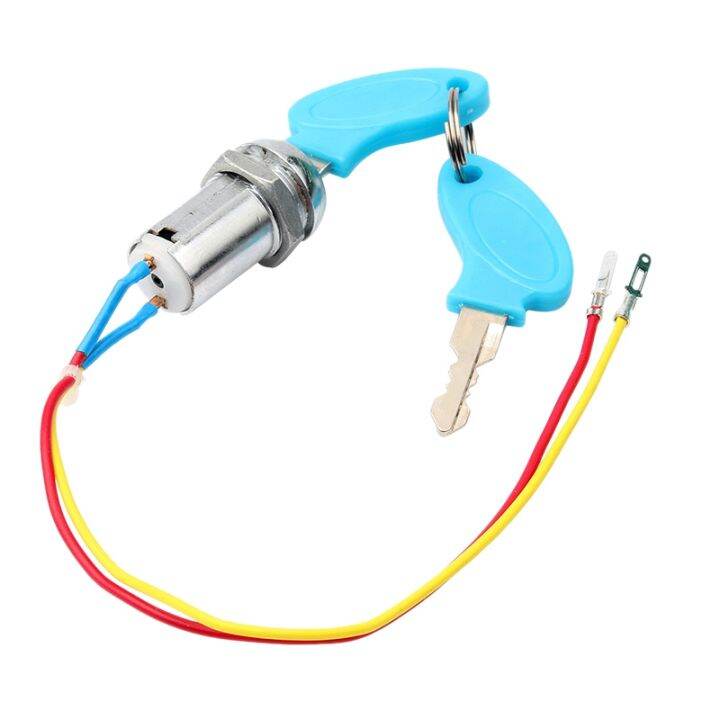 Universal Starting Switch Key Lock Wires Ignition Power Keys Switch for