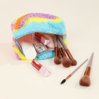 Hot Women Color Cosmetic Lipsticks Bag Korean Student Pencil Case Travel Makeup Brushes Bag Make Up Storage Organizer Bags