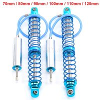 70mm 80mm 90mm 100mm 110mm 120mm Hydraulic Pressure Shock Absorber Damper For 1/10 RC Car Truck Crawler Car Axial SCX10 TRX4 D90