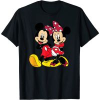 HOT ITEM!!Family Tee Couple Tee Mickey t-shirt Adult Men animals Clothes Adult Tops for men