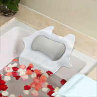 SPA Bath Pillow Bathtub Pillow with Suction Cups Head Neck Back Support 5D Air Mesh Technology Bath Pillow Cushion Fits Any Tub