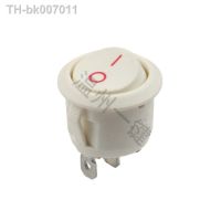 ❒♧⊙  5Pcs/Lot KCD1-201-3P White Color On-Off  3 Pins Diameter 20mm Rocker Switch 6A 250V