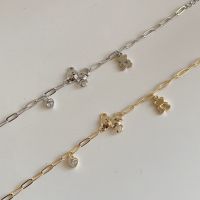 Hadesories Teddy Bear Bracelet สร้อยข้อมือโซ่รูปหมีเทดดี้ บริการเก็บเงินปลายทาง