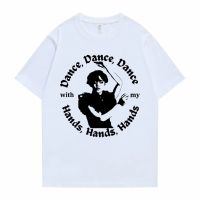 My with Dance Dance Dance Hands Hands Hands Print Tshirt Men Vintage Wednesday Addams Nevermore Academy Graphic T-shirts