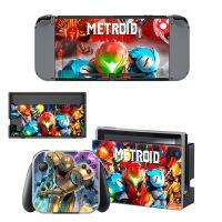 (MQ สไตล์ใหม่) สติกเกอร์ติดผิวสติกเกอร์ปิด Metroid Nintendoswitch สำหรับคอนโซลสวิทช์นินเทนโด Joy-Con ขาตั้งตัวควบคุมสกินกรอบและที่คลุม