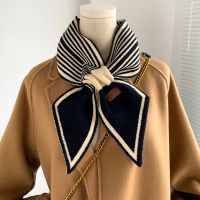 【Miki Xinyuan】ถักผ้าพันคอการออกแบบใหม่ลาย LuxuryScarf WomenScarf อบอุ่นยาวผอมผ้าพันคอขนาดเล็กหญิงผ้าพันคอผ้าพันคอผ้าพันคอ