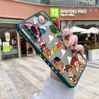 เคส Chenyyyka สำหรับ S5อินฟินิตี้ S5เคส X652ไลท์การ์ตูนทอยสตอรี่บางมีน้ำค้างแข็งโปร่งใสแข็งขอบสี่เหลี่ยมรูปแบบเคสกันกระแทกปลอกซิลิโคนเคสนิ่มป้องกันคลุมทั้งหมด