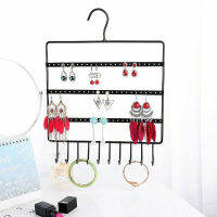 1pcs Wall Hanging Jewelry Stand Earrings Necklace Display Holder Organizer 1pcs