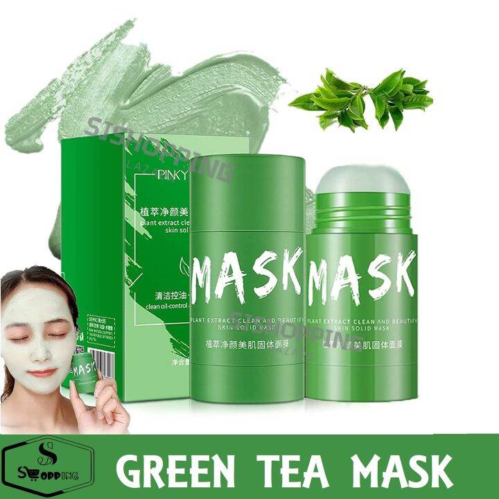 Green Tea Cleansing Mask Acne Cleansing Moisturizing Lazada PH