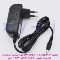 【HOT】 Techmanistan 1ชิ้น EU Plug12V 1.5A แท็บเล็ตที่ชาร์จสำหรับ Acer Iconia Tab W3 W3-810 Aspire Switch 10 A100 A101 A200 A210 A211 A500 A501 Power