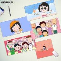 การ์ตูน Chibi Maruko Chan แผ่นรองเม้าส์ใหม่สะดวกสบายแผ่นรองเม้าส์เกมขนาดสำหรับเครื่องเล่นเกม CSGO แล็ปท็อปเดสก์ท็อป