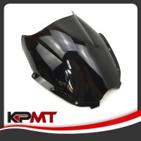 กระจกบังลมสีดำกระจกบังลมหน้าฟองน้ำสองชั้น GT 125R 25R 650R 650S UM V2S-650R 250R สำหรับ Hyosung GT125R GT250R GT650S GT650R