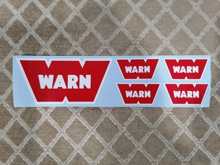 WARN STICKER SET | Lazada PH