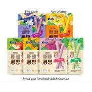 Bánh gạo lứt ăn dặm cho bé BeBecook dạng thanh dài