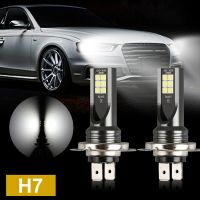 ชุดไฟ LED CAR H7สีขาว,H7 LED 110W 30000LM ชุดหลอดไฟแคนบัส6000K