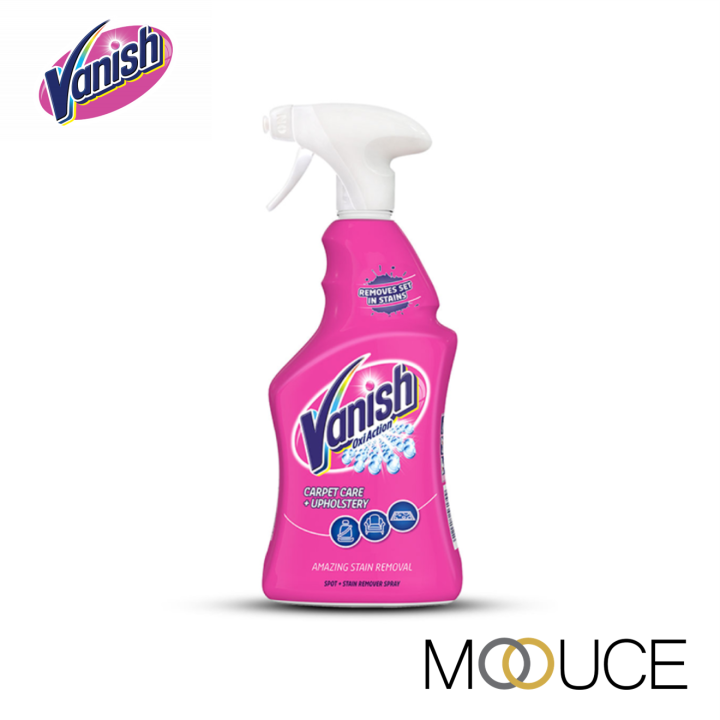 Vanish Carpet Cleaner + Upholstery, Oxi Action Stain Remover Spray
