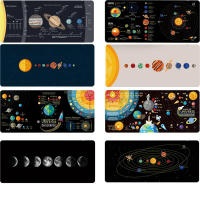 Mouse pad space Planet game desktop computer pad large rubber keyboard pad computer mouse anti-slip design lock edge computer PA