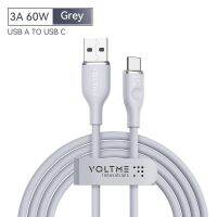 Voltme สาย Usb Type C 3a สำหรับชาร์จ S20สำหรับที่ชาร์จ60W S10ข้อมูล Usb-A เพื่อสายไฟรวดเร็ว Usb-C Xiaomi Samsung