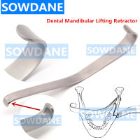 1Pc ทันตกรรม Imlant ผ่าตัด Retractor ทันตกรรม Inverse Angle Retractor สำหรับ Mandibular ยกและสนับสนุนทันตแพทย์ผ่าตัดเครื่องมือ