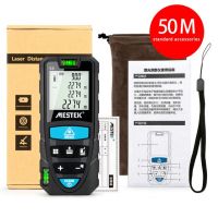 tt-Mestek 50m Laser Distance Meter Mini Laser Rangefinder Trena Measure Tape Medidor Laser Tape Range Finder Diastimeter Measurer