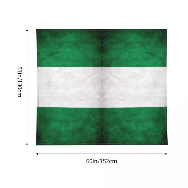 ธงไนจีเรียของไนจีเรียพรมผนังพิมพ์อารมณ์ขันภาพวาดฝาผนัง-r333กราฟิก