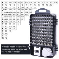 115 in 1 Screwdriver Set Multi-Tools Kits for Repairing Glasses Home Phone Precision Torx Driver Box Professional with Bits