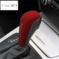 Car Styling Gear Shift Knob Trim Cover Car Sticker Decoration For BMW E90 E92 E60 E61 F01 3 5 Series X1 X5 Interior Accessories