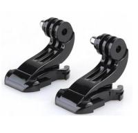 2x J Hook Fibbia Buckle Quick Release Clip Montatura per สำหรับ Gopro Hero 5 4 3 2 1(Black)